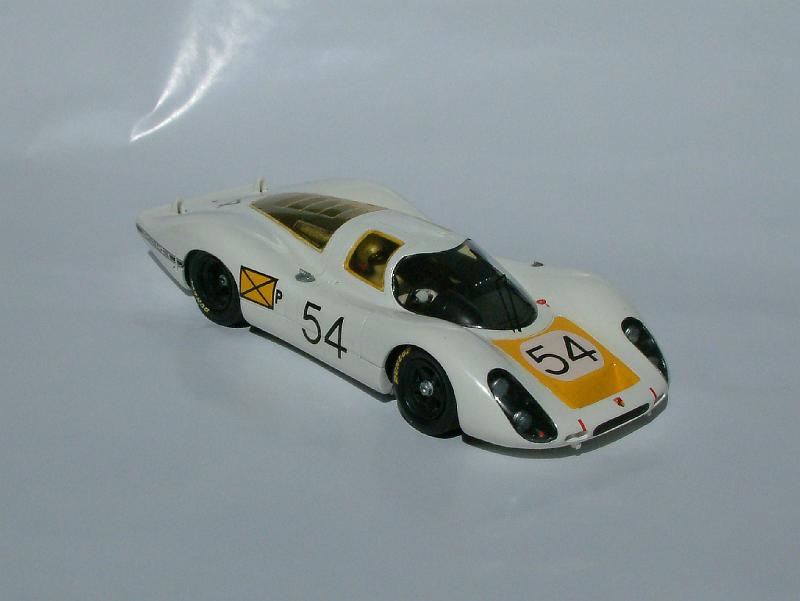 6maj08 016.JPG - Porsche 908LH 1968 Daytona winner. Modified 1/24 scale LeMans Miniatures resin kit with homemade decals.